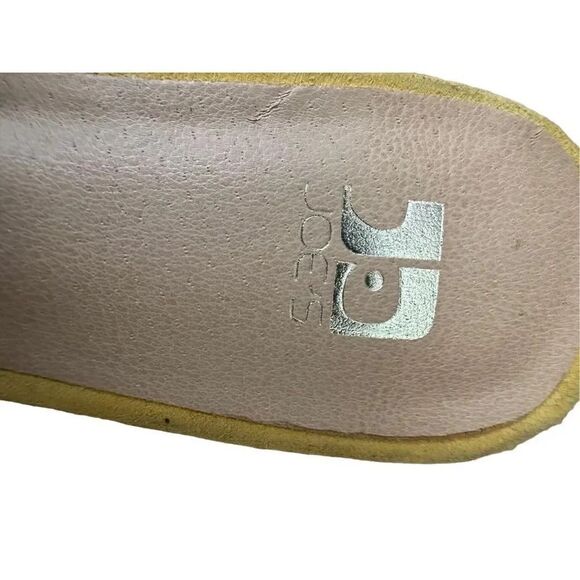 Joe’s yellow suede slide sandals size 7 - Picture 3 of 5